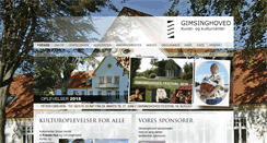 Desktop Screenshot of gimsinghoved.dk